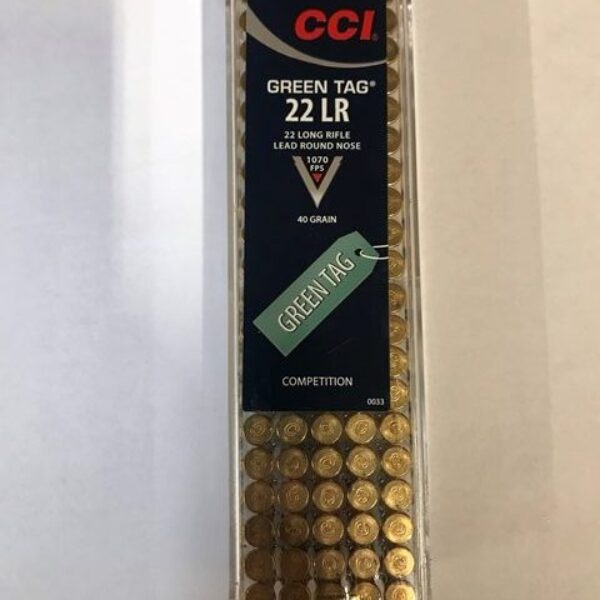 CCI 22LR Green Tag